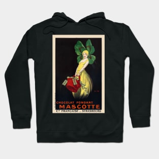 Chocolat fondant Mascotte Vintage Poster 1920 Hoodie